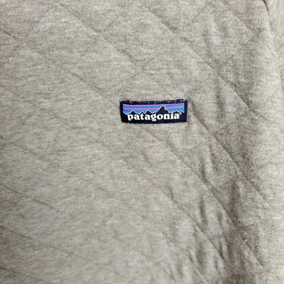 Patagonia Women's Organic Cotton Quilt Crew sweater sz Xl - Picture 3 of 6